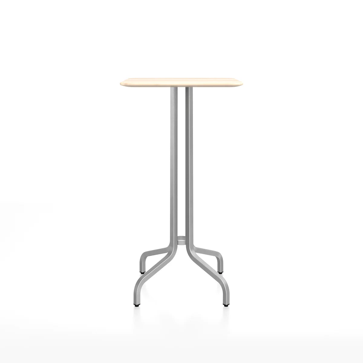 Emeco 1 Inch Bar Table - Rectangular Top bar seating Emeco 