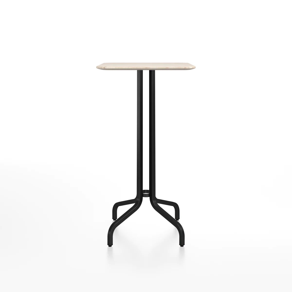 Emeco 1 Inch Bar Table - Rectangular Top bar seating Emeco 