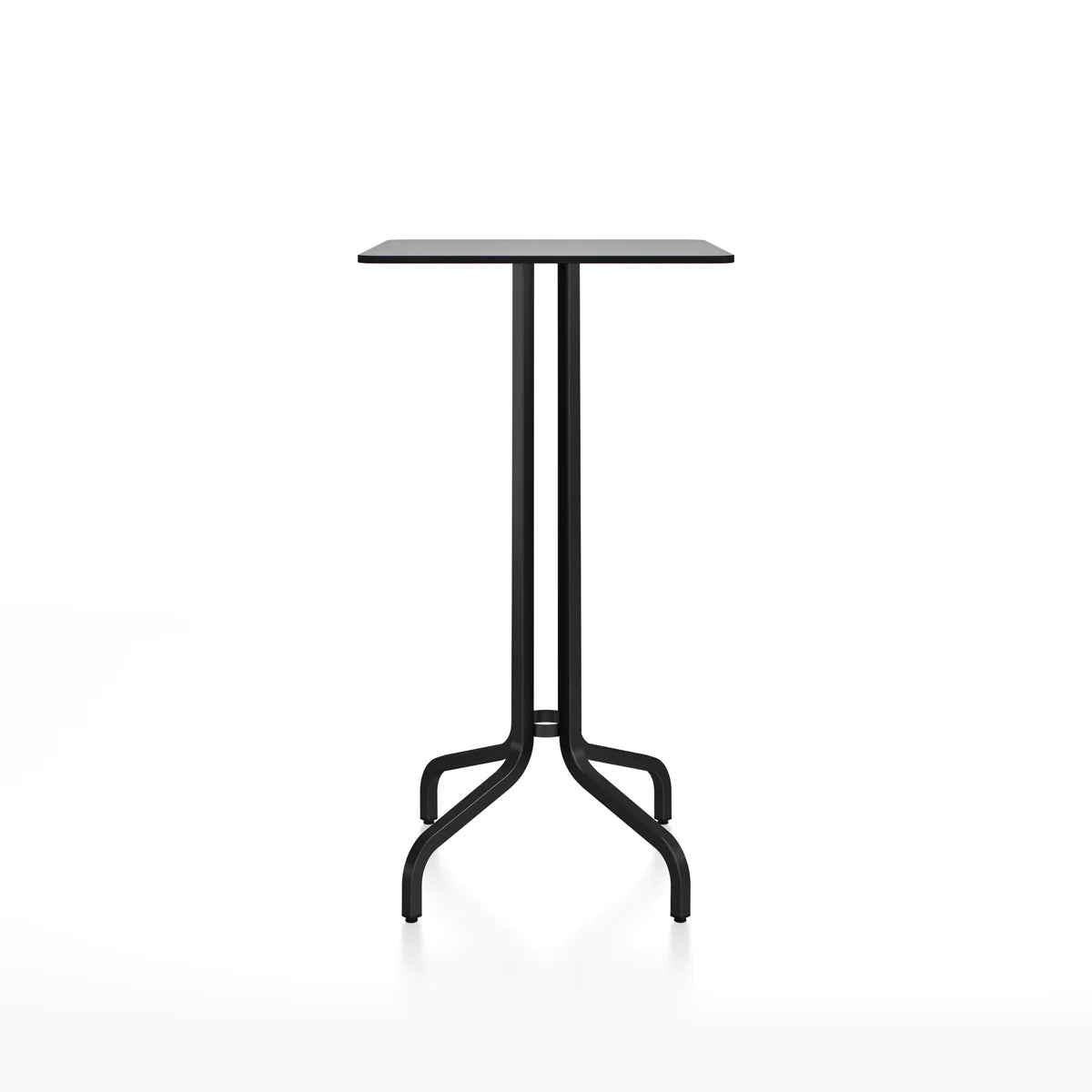 Emeco 1 Inch Bar Table - Rectangular Top bar seating Emeco 