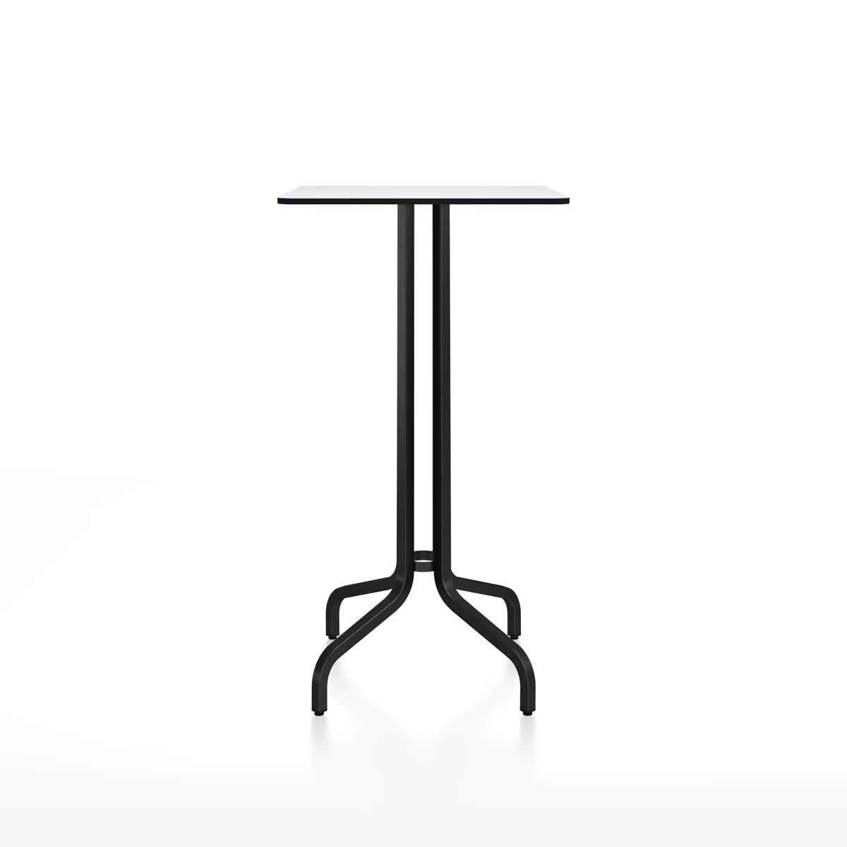 Emeco 1 Inch Bar Table - Rectangular Top bar seating Emeco 