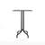 Emeco 1 Inch Bar Table - Rectangular Top bar seating Emeco Black Powder Coated Gray HPL 