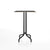 Emeco 1 Inch Bar Table - Rectangular Top bar seating Emeco Black Powder Coated Black Laminate Plywood 