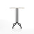 Emeco 1 Inch Bar Table - Rectangular Top bar seating Emeco Black Powder Coated White Laminate Plywood 