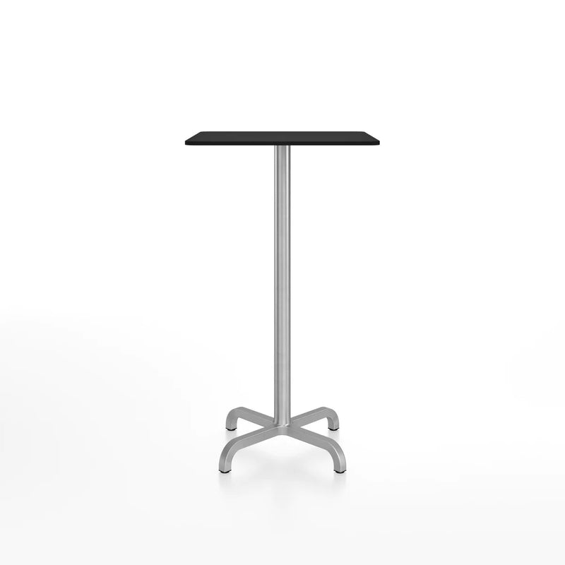 Emeco 20-06 Rectangular Bar-Height Table bar height tables Emeco Black HPL 