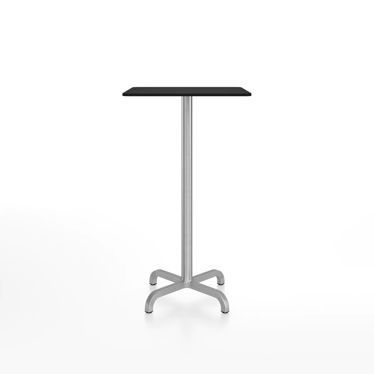 Emeco 20-06 Rectangular Bar-Height Table bar height tables Emeco Black HPL 