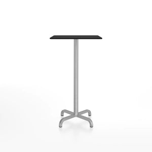Emeco 20-06 Rectangular Bar-Height Table bar height tables Emeco Black HPL 