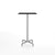 Emeco 20-06 Rectangular Bar-Height Table bar height tables Emeco Black HPL 