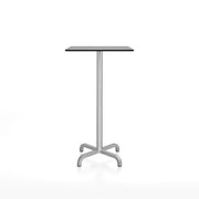 Emeco 20-06 Rectangular Bar-Height Table bar height tables Emeco Gray HPL 