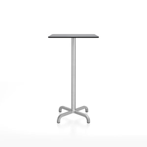Emeco 20-06 Rectangular Bar-Height Table bar height tables Emeco Gray HPL 