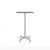 Emeco 20-06 Rectangular Bar-Height Table bar height tables Emeco Gray HPL 