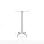 Emeco 20-06 Rectangular Bar-Height Table bar height tables Emeco White HPL 