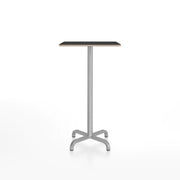Emeco 20-06 Rectangular Bar-Height Table bar height tables Emeco Black Laminate Plywood 