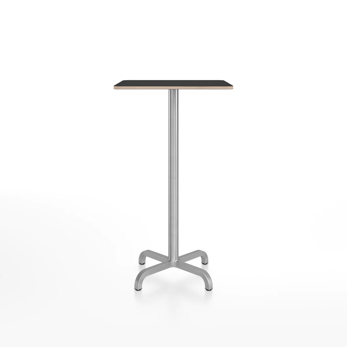 Emeco 20-06 Rectangular Bar-Height Table bar height tables Emeco Black Laminate Plywood 