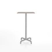Emeco 20-06 Rectangular Bar-Height Table bar height tables Emeco Gray Laminate Plywood 
