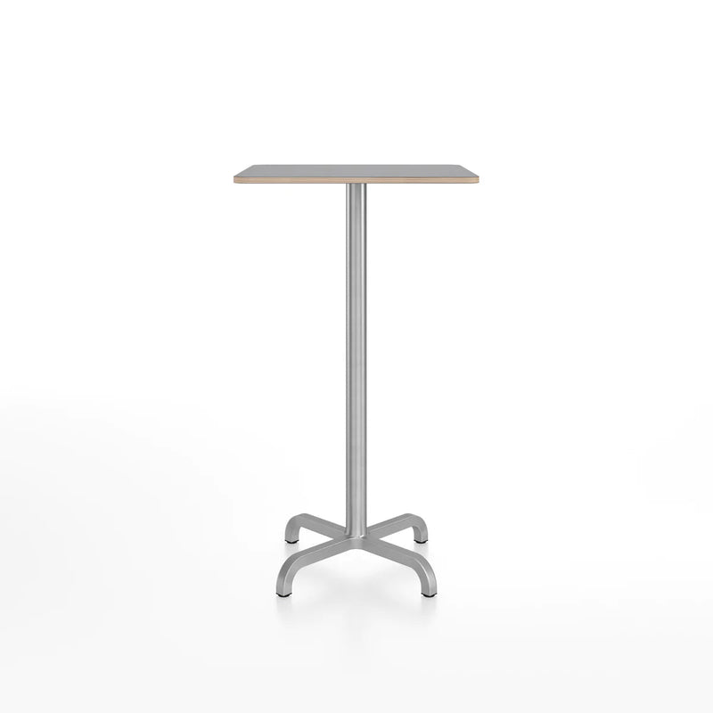 Emeco 20-06 Rectangular Bar-Height Table bar height tables Emeco Gray Laminate Plywood 