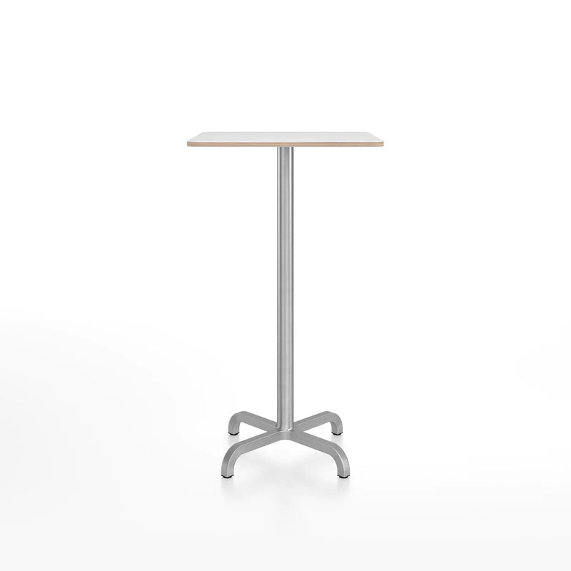 Emeco 20-06 Rectangular Bar-Height Table bar height tables Emeco White Laminate Plywood 