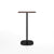 Emeco 2 Inch Flat Base Bar Height Table - Rectangular Top Coffee table Emeco Black Powder Coated Aluminum Walnut Wood 