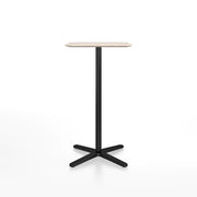 Emeco 2 Inch X Base Bar Table - Rectangular bar seating Emeco Black Powder Coated Ash 