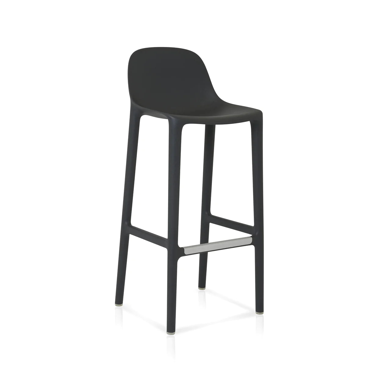 Emeco Broom Stool bar seating Emeco Bar: 30" Dark Grey 