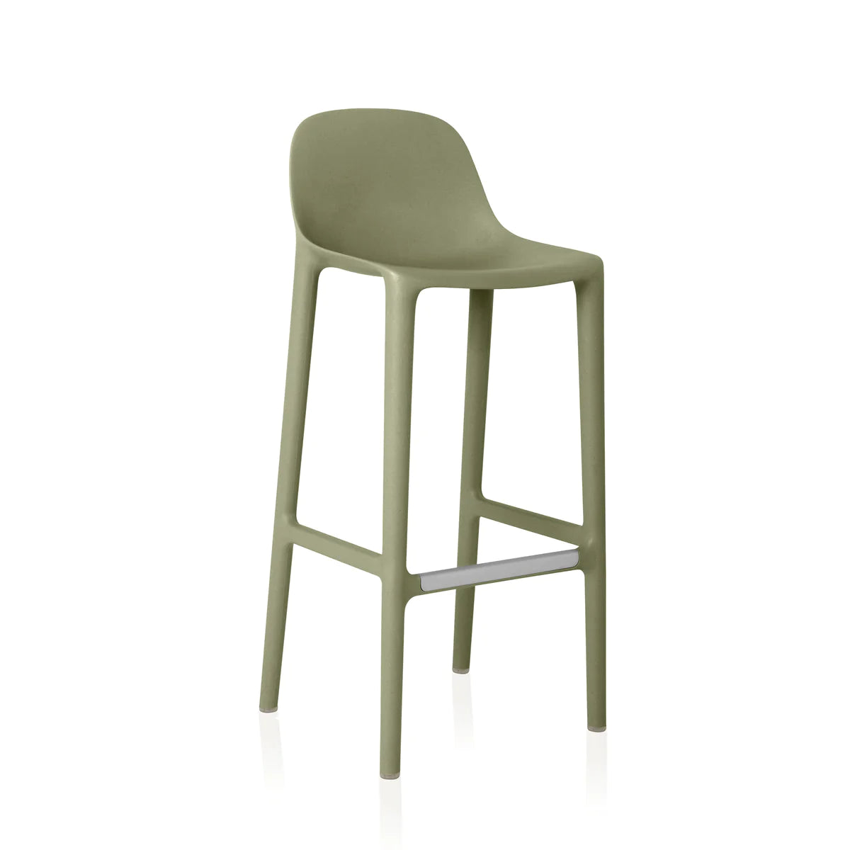 Emeco Broom Stool bar seating Emeco Bar: 30" Sage Green 