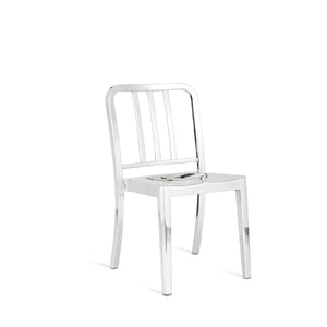 Emeco Heritage Stacking Chair Side/Dining Emeco Hand Polished No Seat Pad No Glides