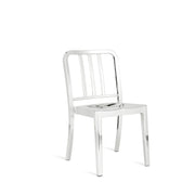 Emeco Heritage Stacking Chair Side/Dining Emeco Hand Polished No Seat Pad All-round soft plastic TPU glides (set of 4) +$20