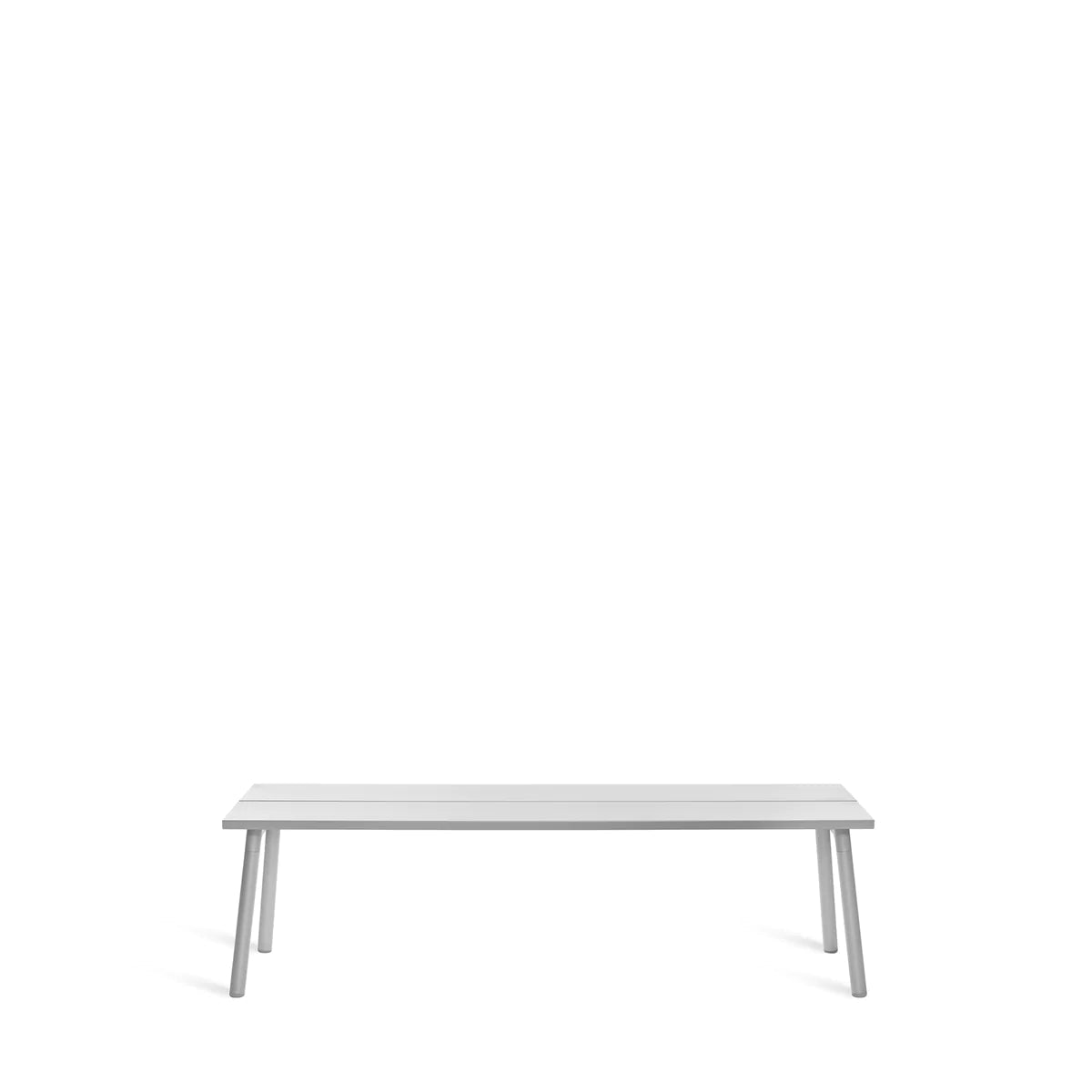 Emeco Run Bench - Aluminum Benches Emeco 3-Seat Bench 
