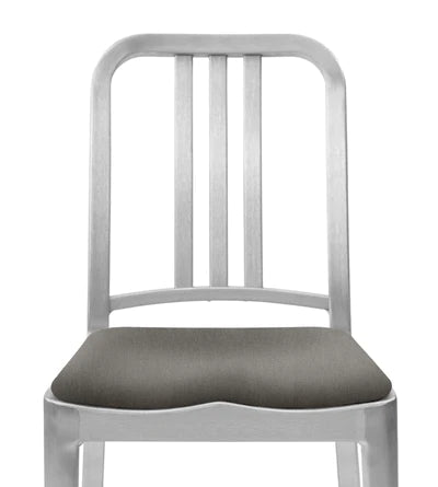 Emeco Hudson Bar Stool Side/Dining Emeco Hand Brushed Outdoor Fabric Slate +$205 No Glides