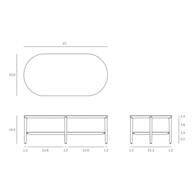 Bok Coffee Table Coffee Tables Ethnicraft 