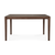 Brown Oak and Teak Dining Table Dining Tables Ethnicraft 55.1 In Width Brown Teak 