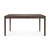 Brown Oak and Teak Dining Table Dining Tables Ethnicraft 63 In Width Brown Oak 