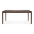 Brown Oak and Teak Dining Table Dining Tables Ethnicraft 70.9 In Width Brown Oak 