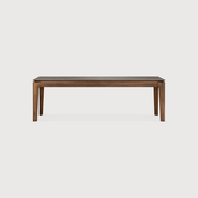 Brown Teak Bok Bench Benches Ethnicraft 57.5" 