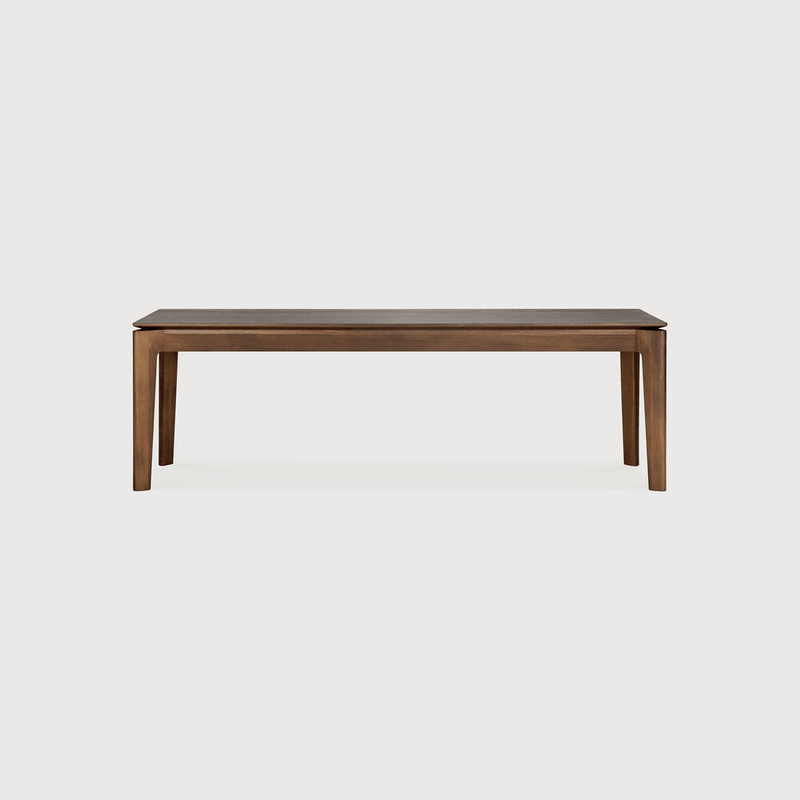 Brown Teak Bok Bench Benches Ethnicraft 57.5" 