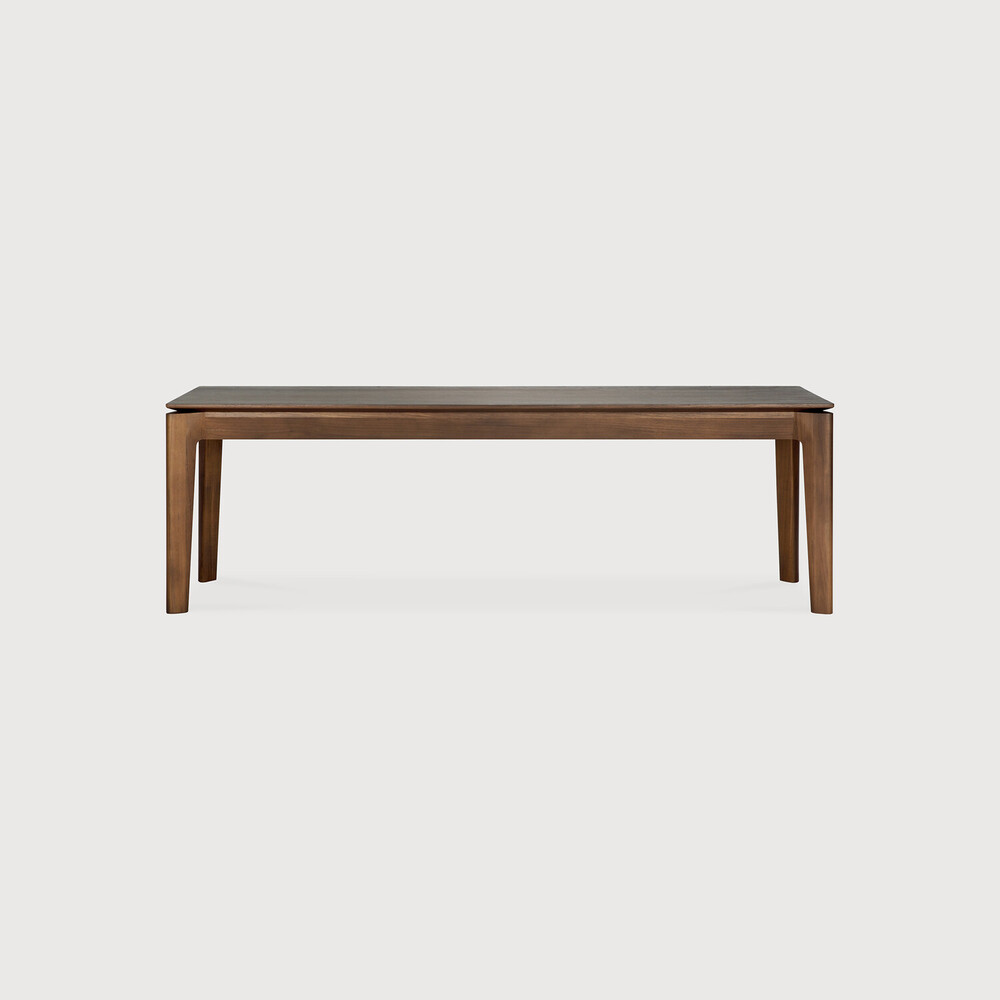 Brown Teak Bok Bench