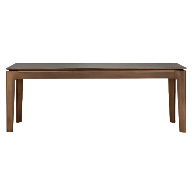 Brown Teak Bok Bench Benches Ethnicraft 49.5" 