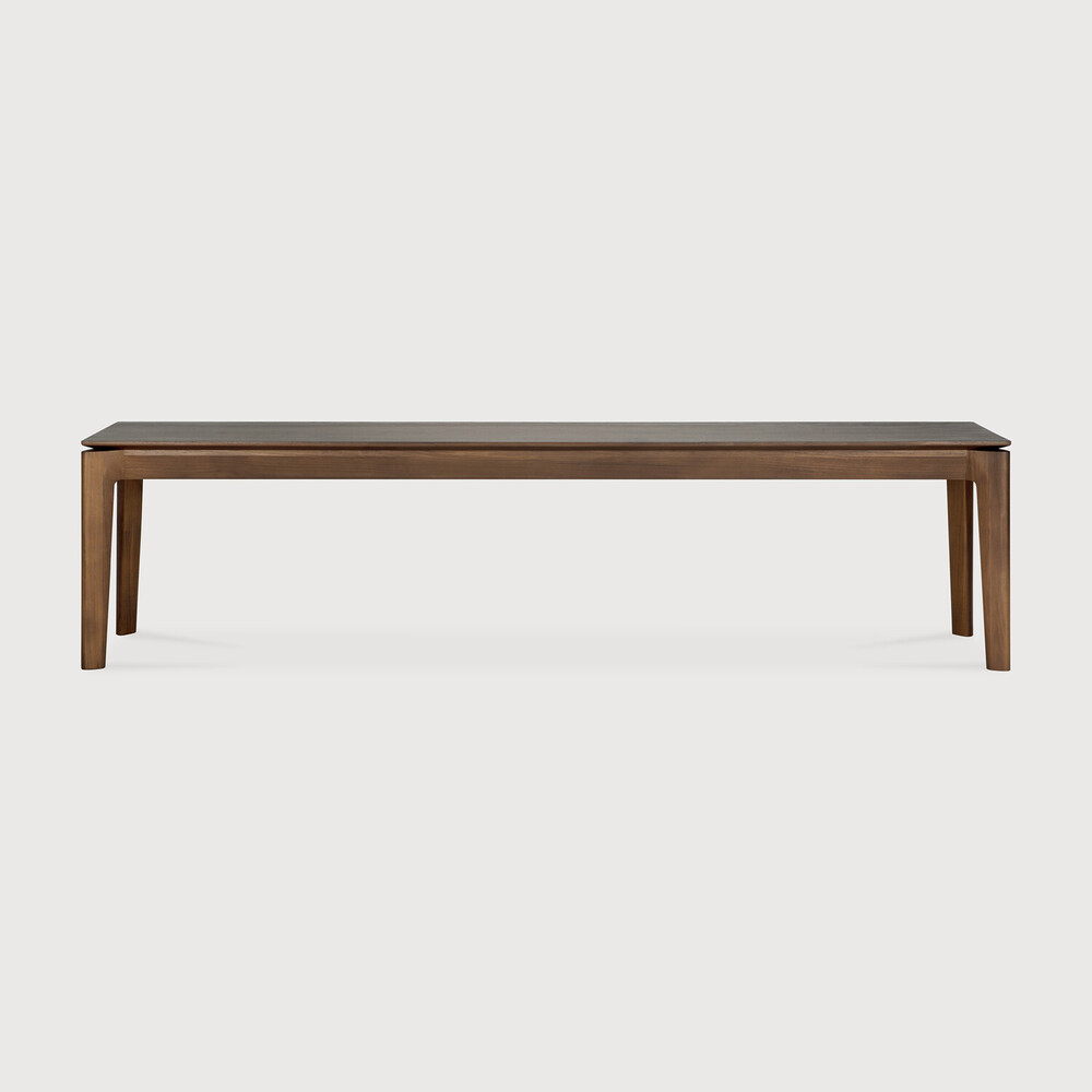 Brown Teak Bok Bench