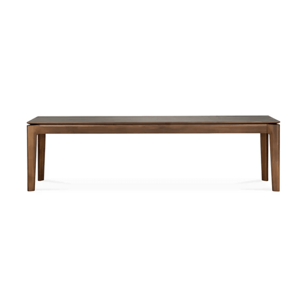 Brown Teak Bok Bench Benches Ethnicraft 66.5" 