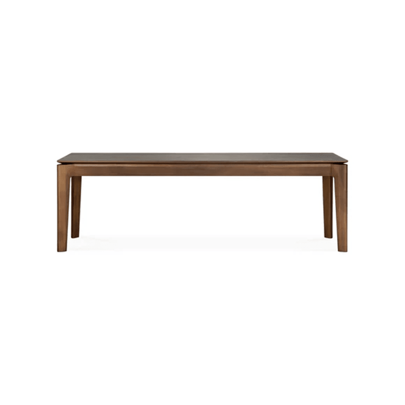 Brown Teak Bok Bench Benches Ethnicraft 57.5" 