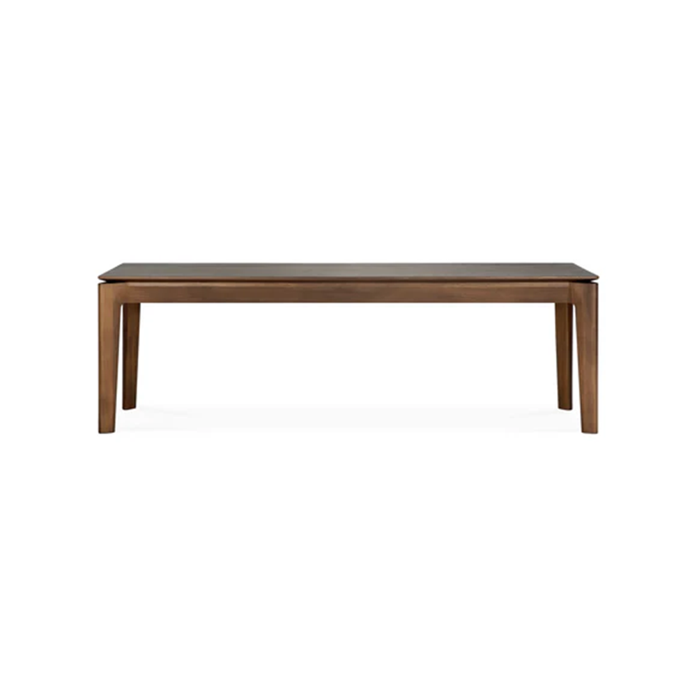 Brown Teak Bok Bench