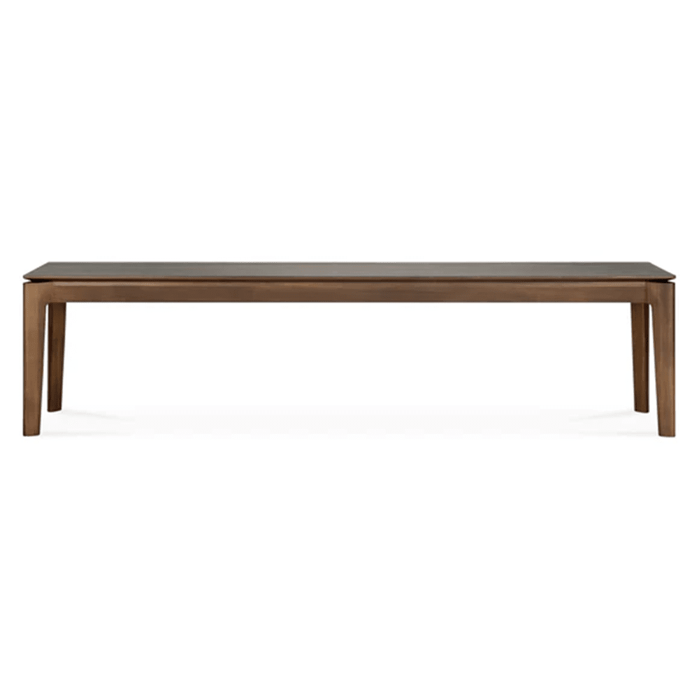 Brown Teak Bok Bench Benches Ethnicraft 73" 