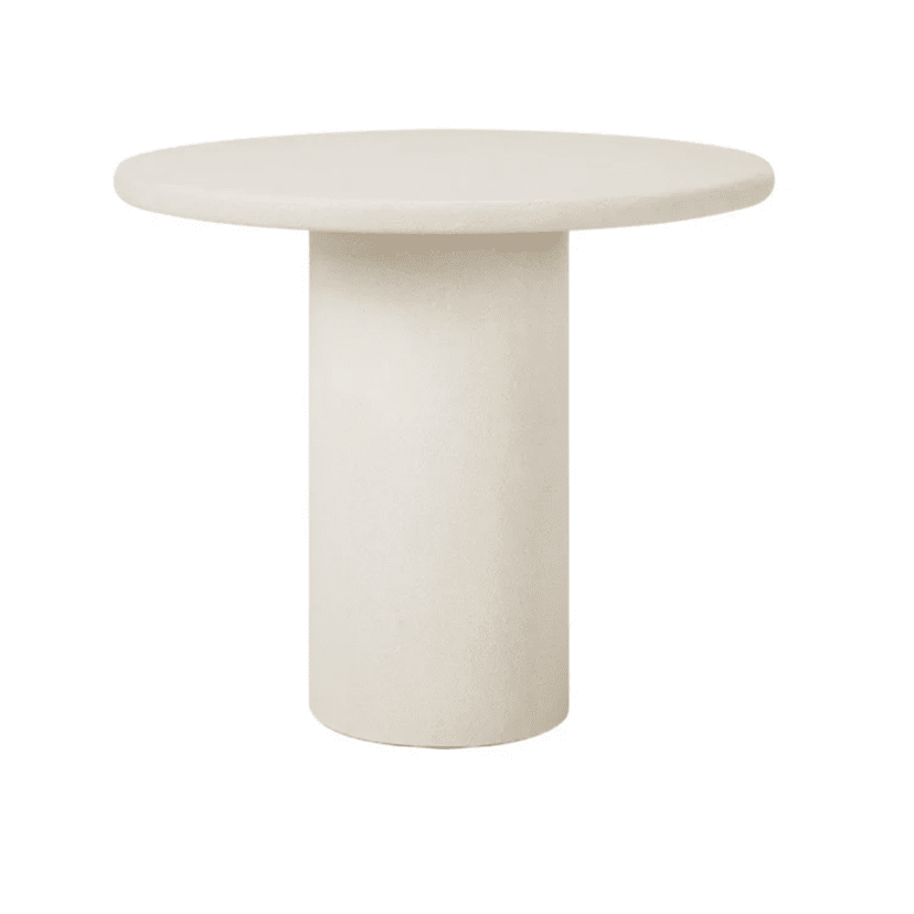 Elements Dining Table Dining Tables Ethnicraft Small Microcement - Off White 