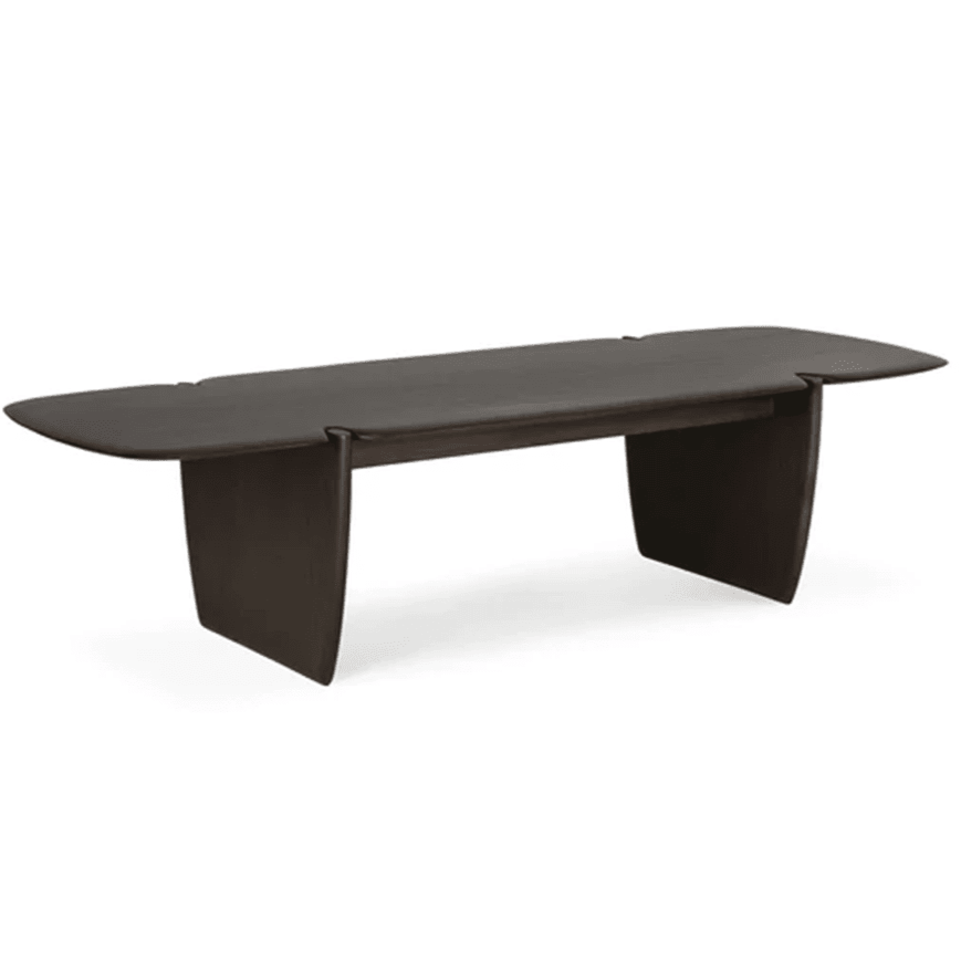 PI Coffee Table Coffee Tables Ethnicraft Mahogany Dark Brown 