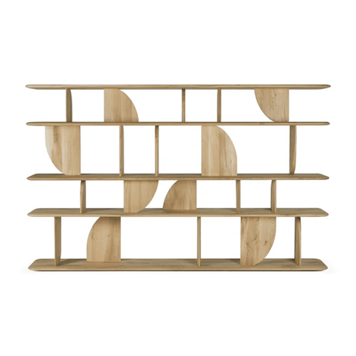 Geometric Rack storage Ethnicraft Oak 