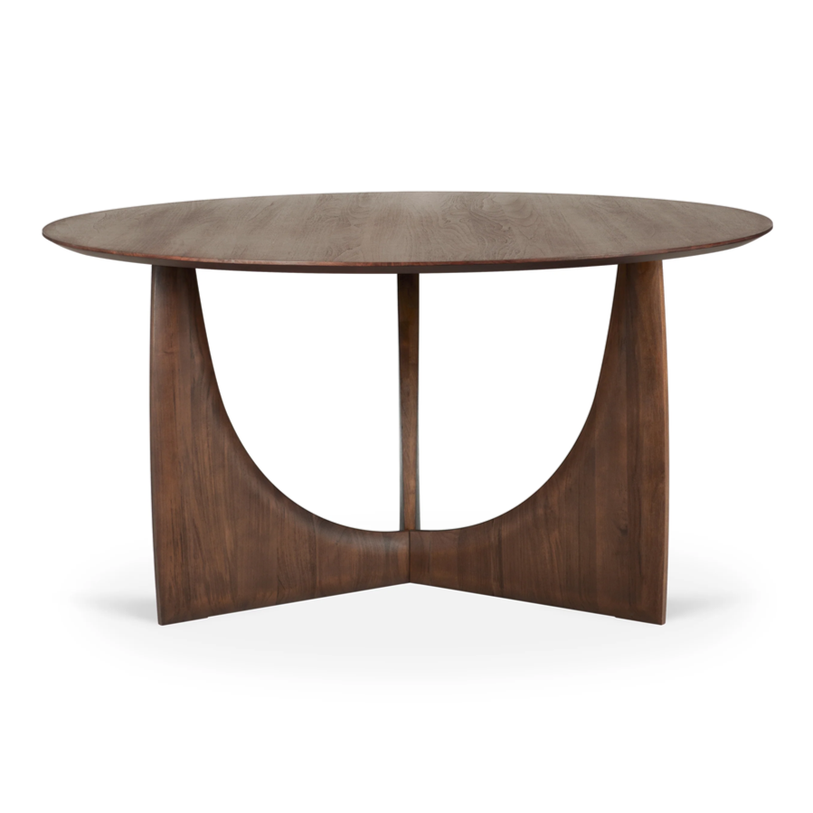 Geometric Round Dining Table