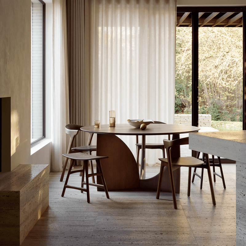 Geometric Round Dining Table Dining Tables Ethnicraft 