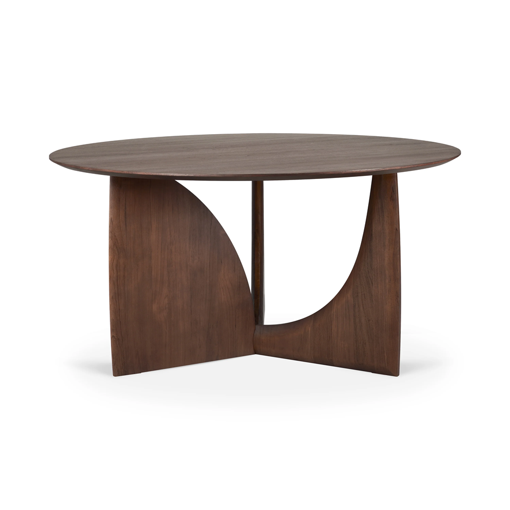 Geometric Round Dining Table