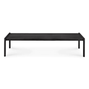 Jack Outdoor Coffee Table Outdoors Ethnicraft Teak Black Large 