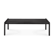 Jack Outdoor Coffee Table Outdoors Ethnicraft Teak Black Small 