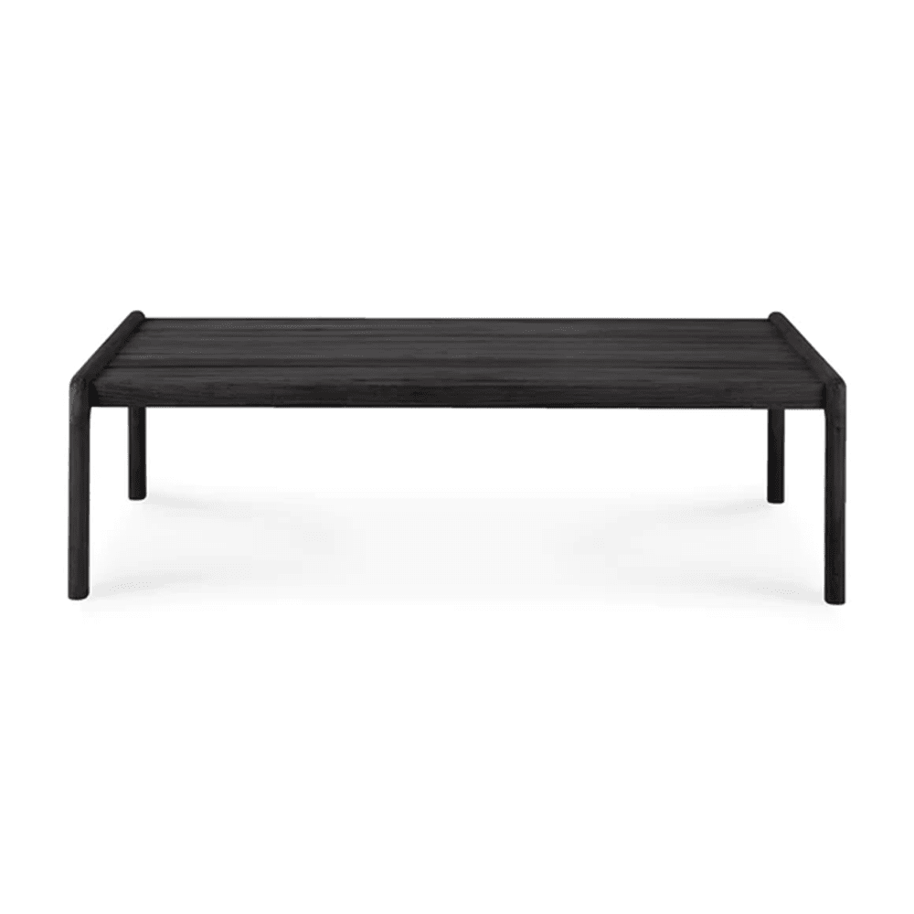Jack Outdoor Coffee Table Outdoors Ethnicraft Teak Black Small 